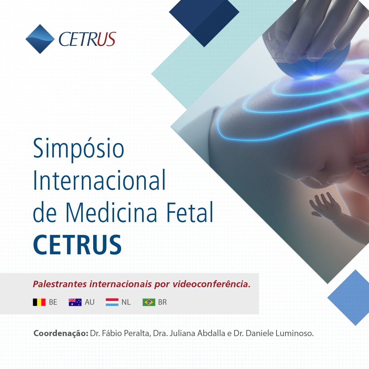 Cetrus realiza Simpósio Internacional de Medicina Fetal