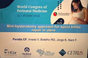 Dr. Fabio Peralta apresenta artigo sobre mini-histerectomia no 8º Congresso Mundial de Medicina Perinatal